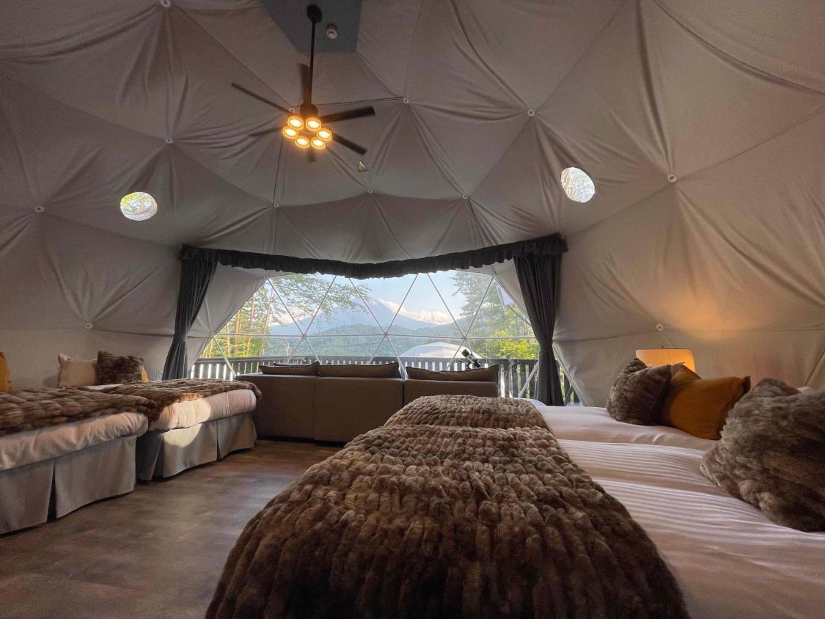 Tocoro. Mt.Fuji Camp&Glamping Hotell Fujikawaguchiko Exteriör bild