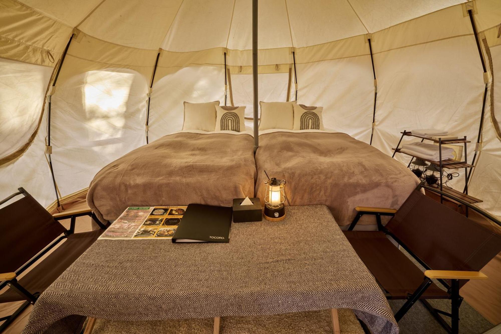 Tocoro. Mt.Fuji Camp&Glamping Hotell Fujikawaguchiko Exteriör bild