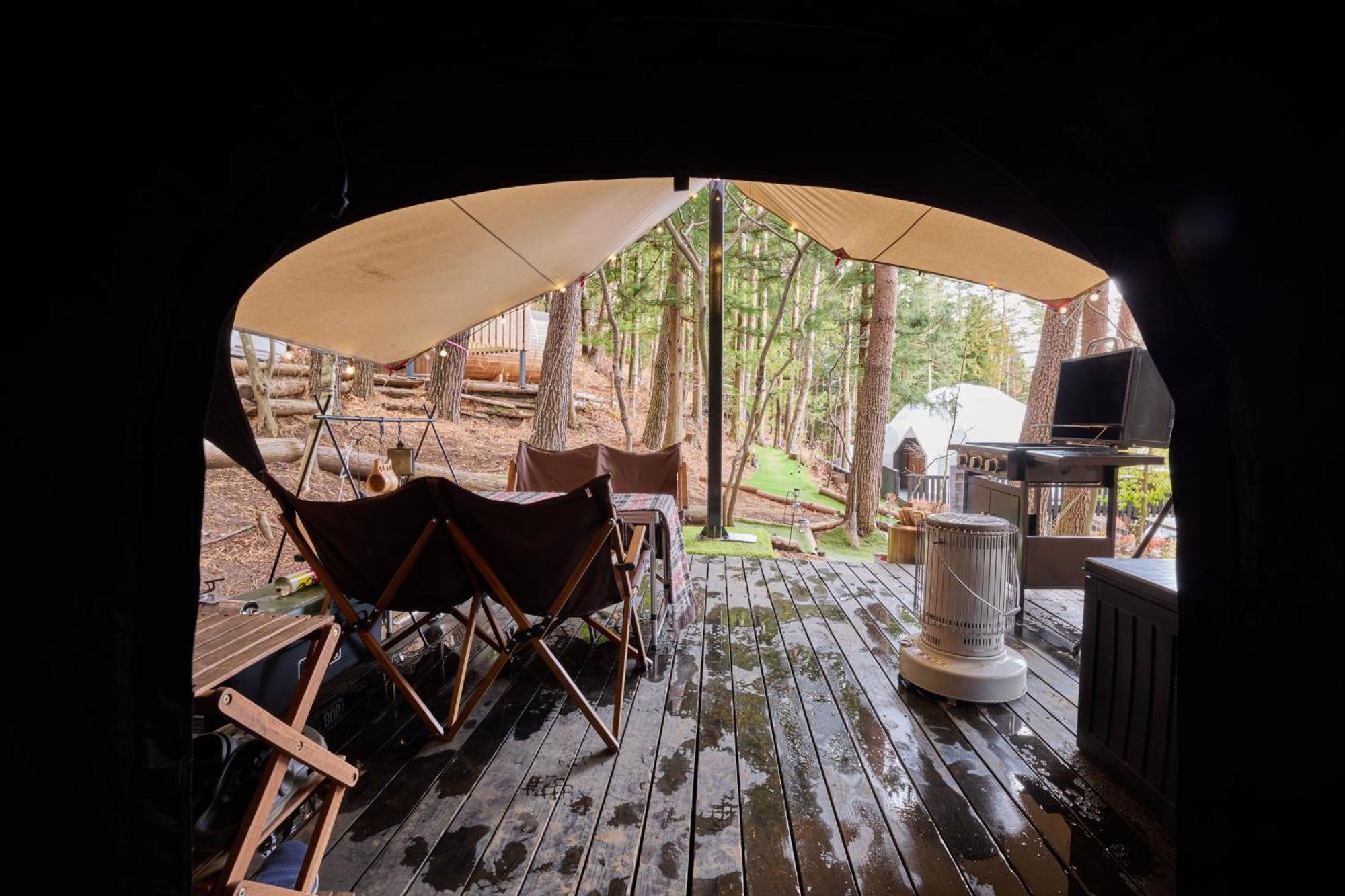 Tocoro. Mt.Fuji Camp&Glamping Hotell Fujikawaguchiko Exteriör bild