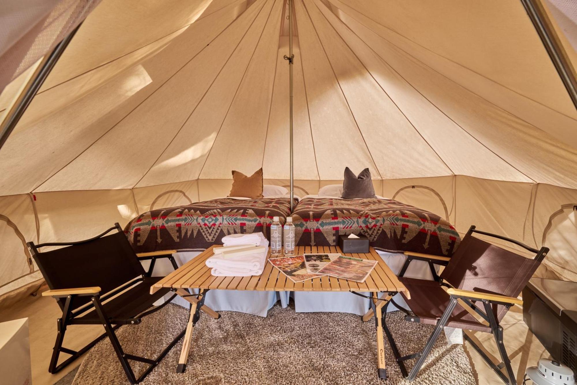 Tocoro. Mt.Fuji Camp&Glamping Hotell Fujikawaguchiko Exteriör bild