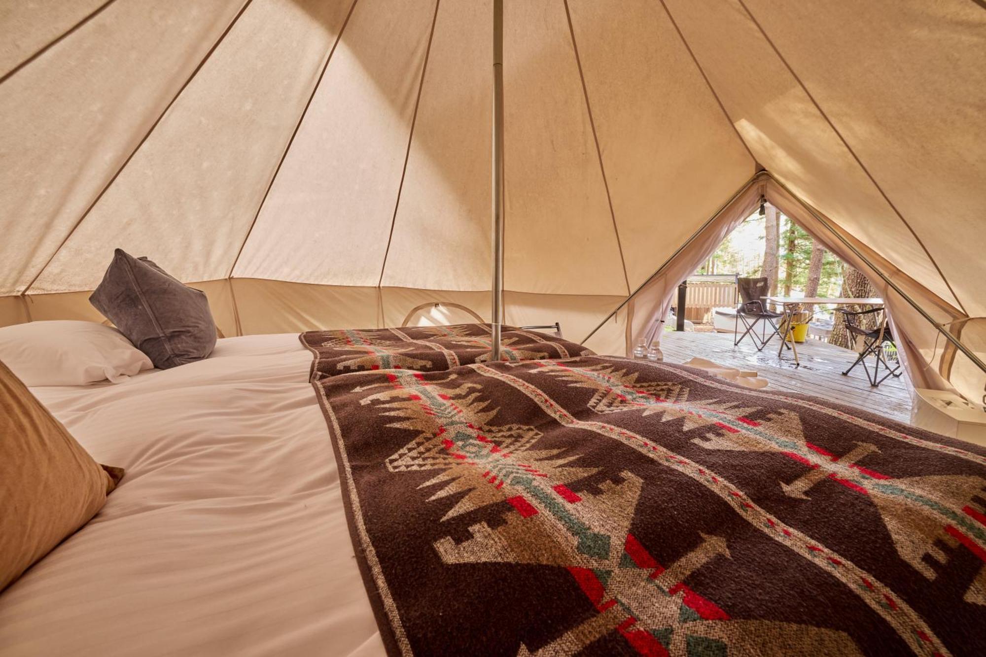 Tocoro. Mt.Fuji Camp&Glamping Hotell Fujikawaguchiko Exteriör bild