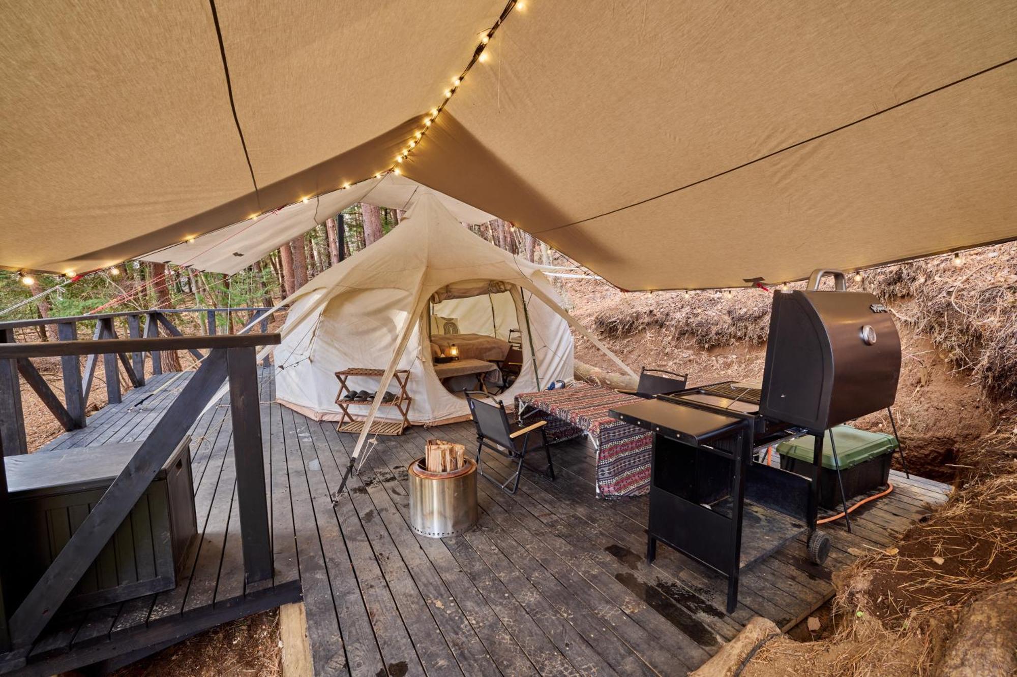 Tocoro. Mt.Fuji Camp&Glamping Hotell Fujikawaguchiko Exteriör bild