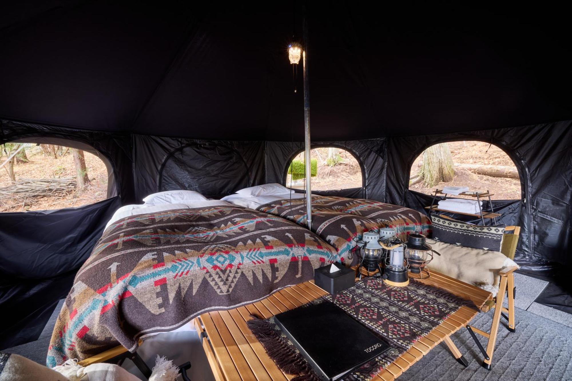 Tocoro. Mt.Fuji Camp&Glamping Hotell Fujikawaguchiko Exteriör bild