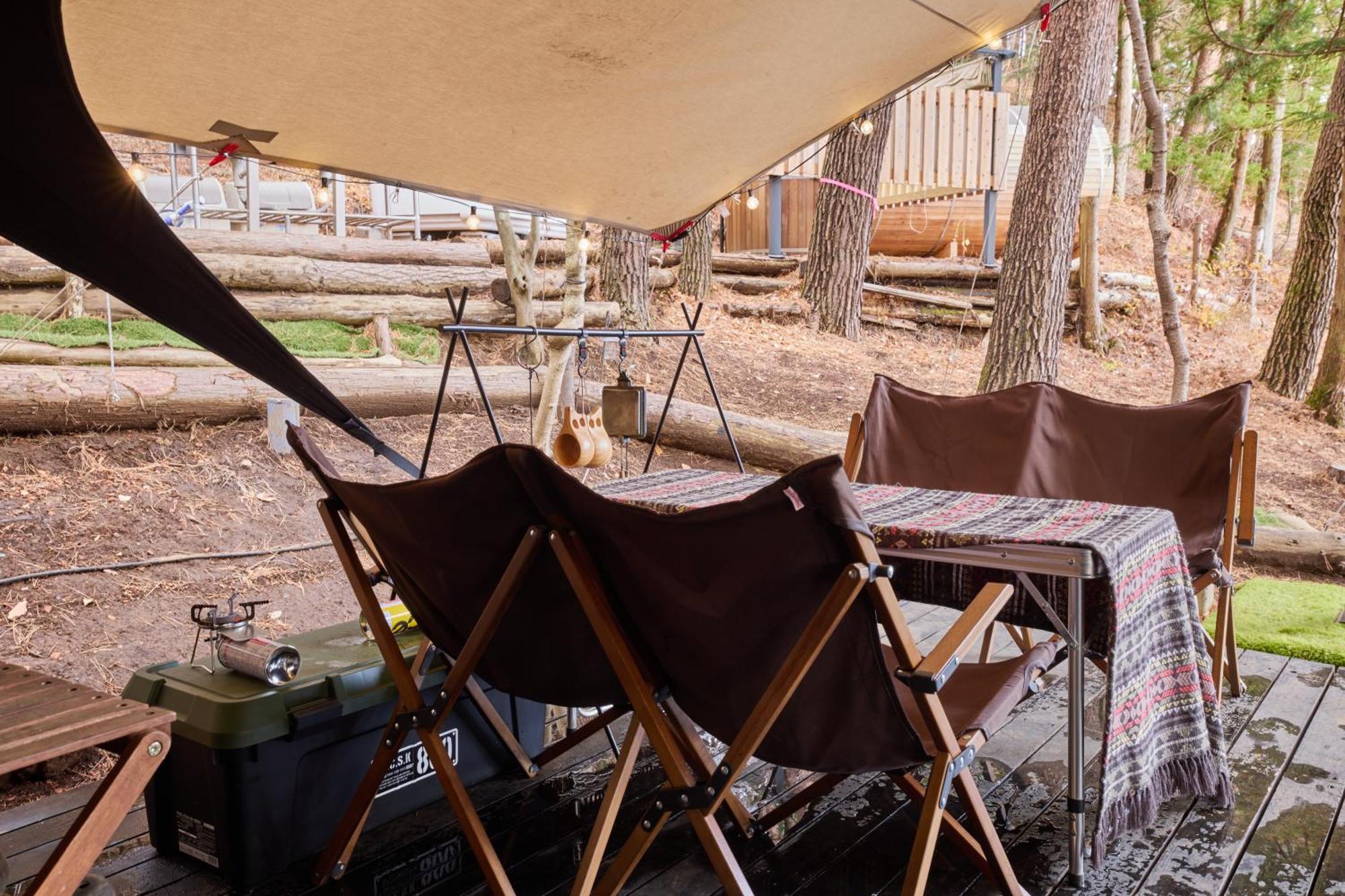 Tocoro. Mt.Fuji Camp&Glamping Hotell Fujikawaguchiko Exteriör bild