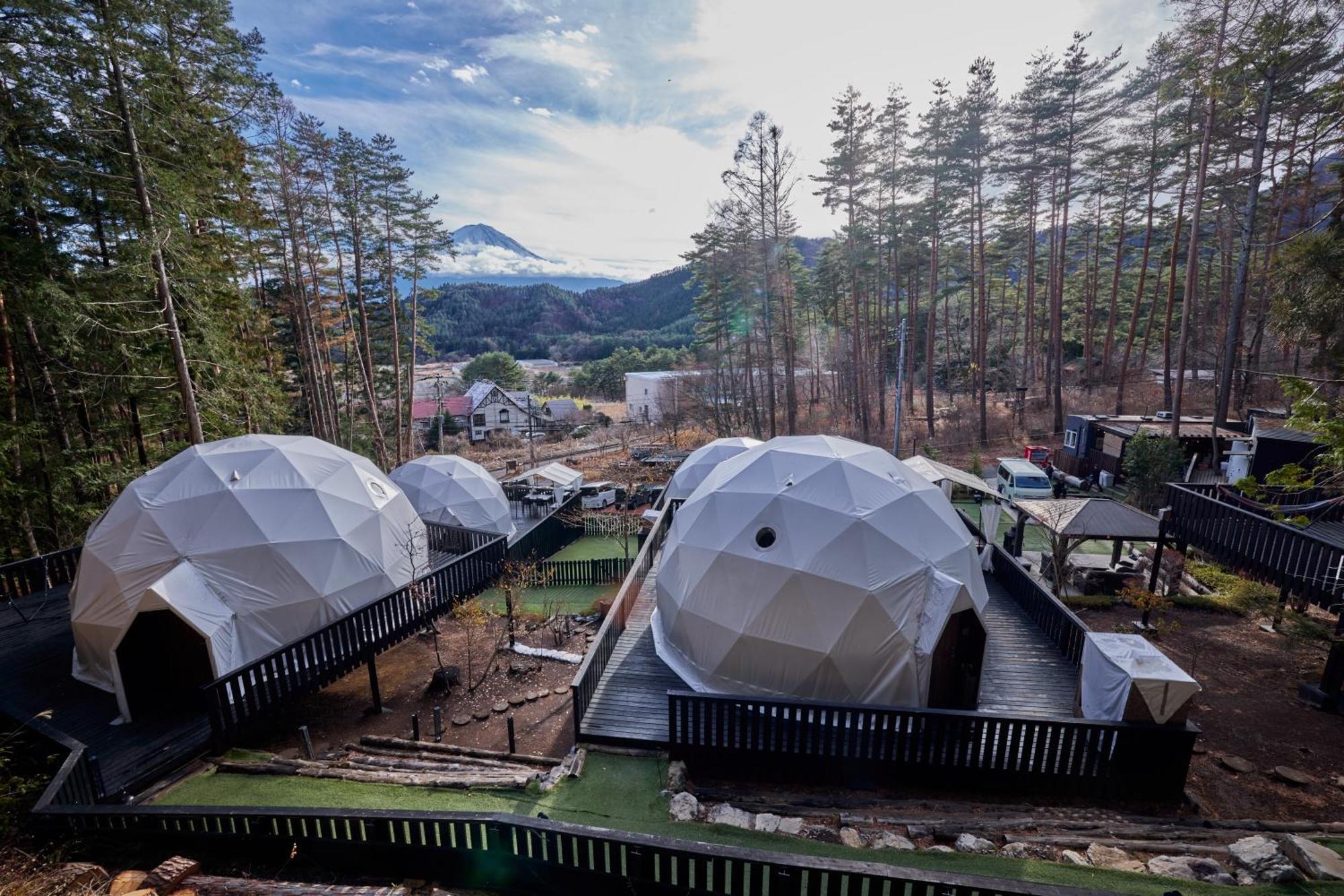 Tocoro. Mt.Fuji Camp&Glamping Hotell Fujikawaguchiko Exteriör bild
