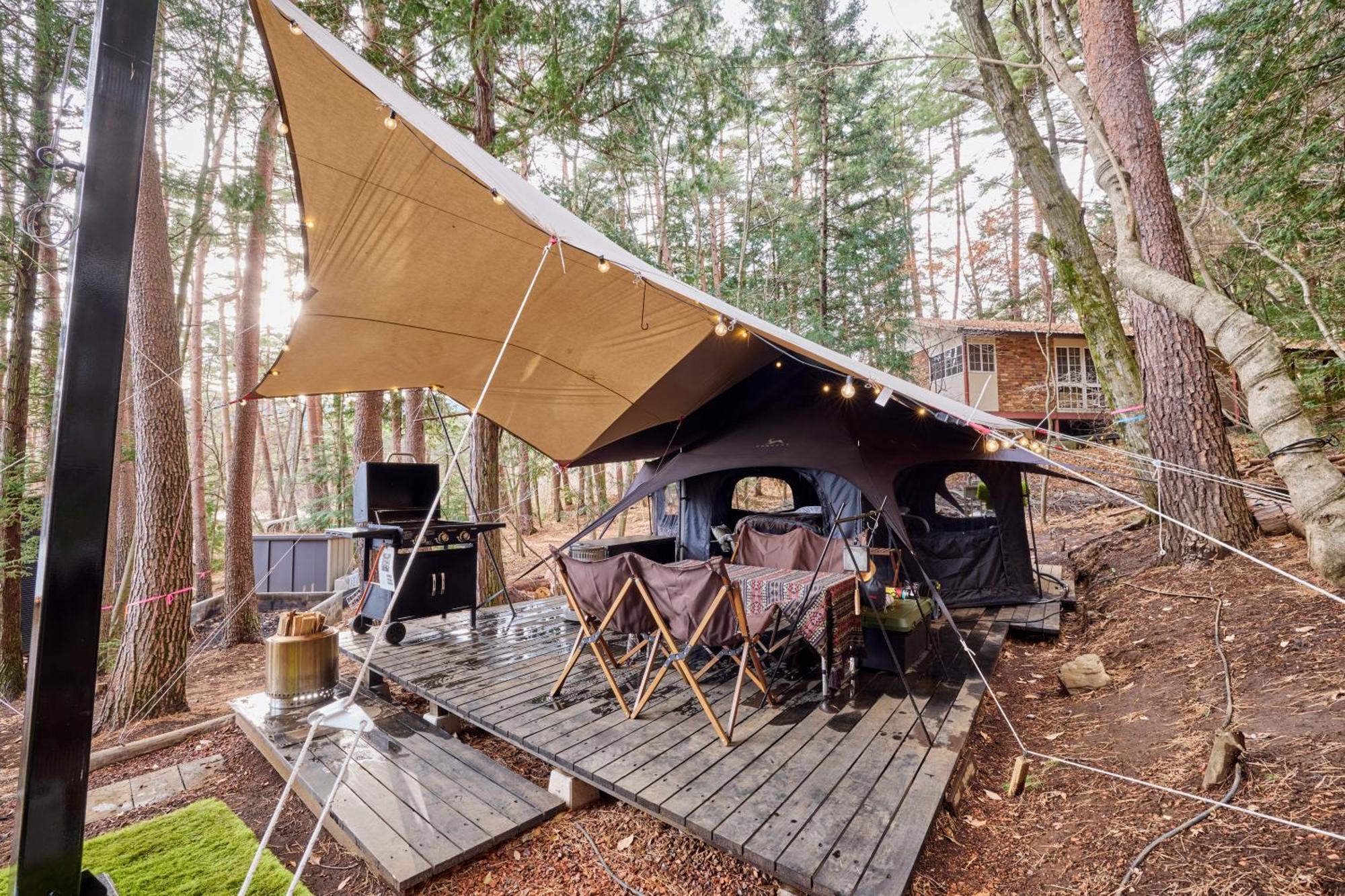 Tocoro. Mt.Fuji Camp&Glamping Hotell Fujikawaguchiko Exteriör bild