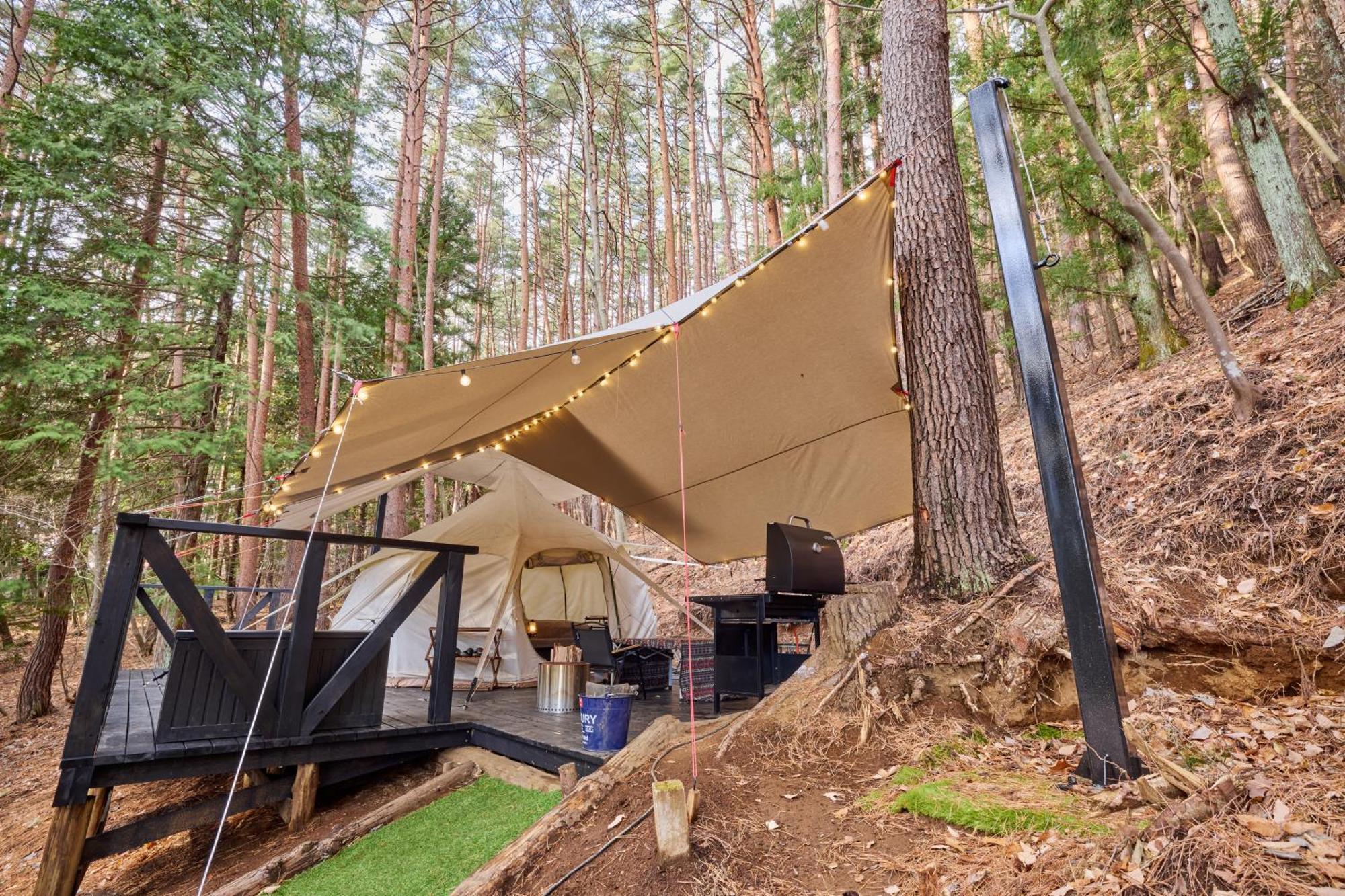 Tocoro. Mt.Fuji Camp&Glamping Hotell Fujikawaguchiko Exteriör bild